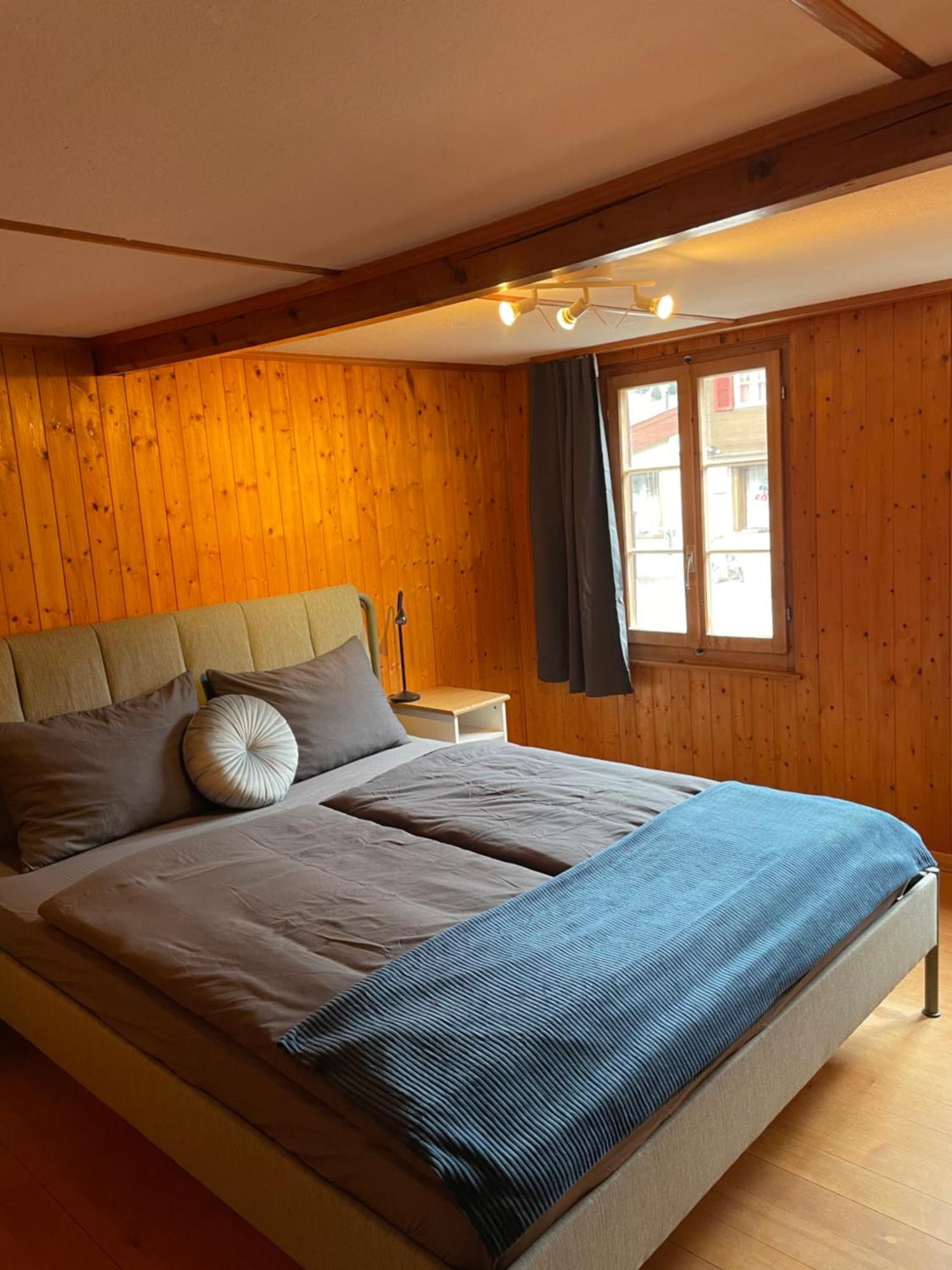 Lovely & Great Equipped Wooden Alp Chalet Flat Kandersteg Exterior foto